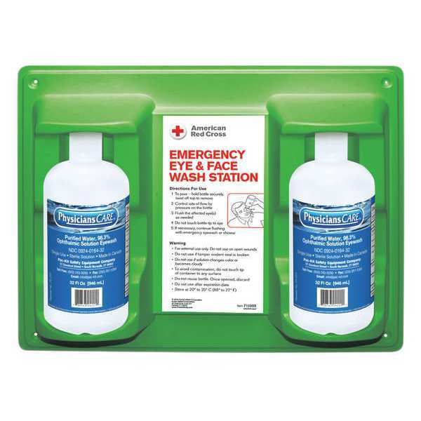 Eyewash Station in White