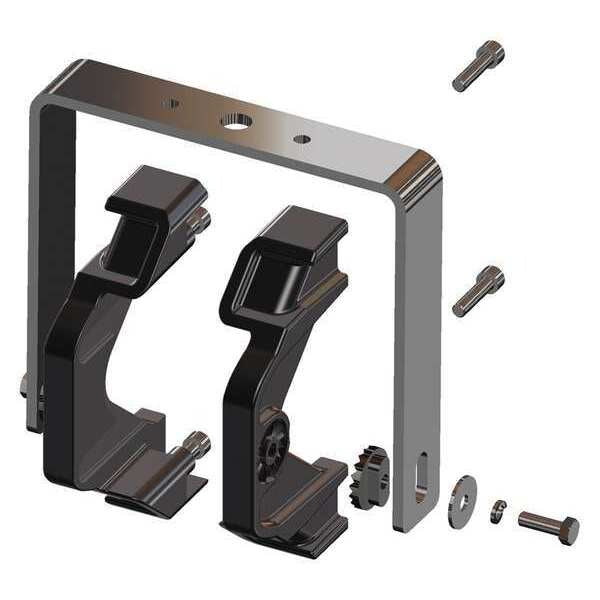 Mounting Kit, 7.45in W x 7.50in H, Silver
