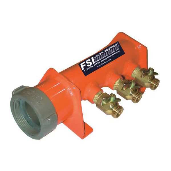 Multi-Manifold Water Unit, Aluminum/Brass