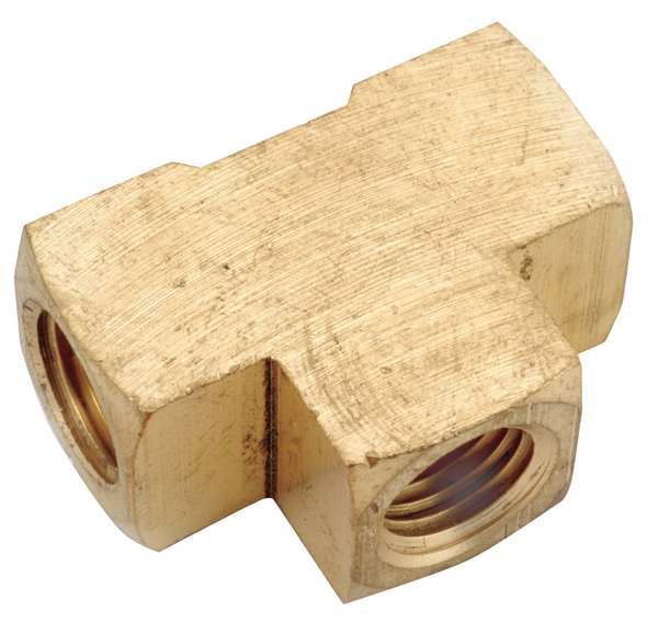 Brass Tee, FNPT, 3/4