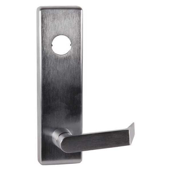 Night Latch Lever, Dane, Satin Chrome