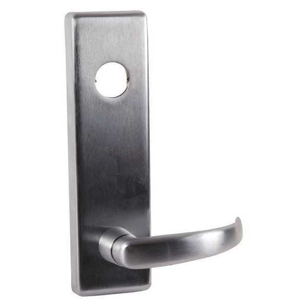 Night Latch Lever, Quantum, Satin Chrome
