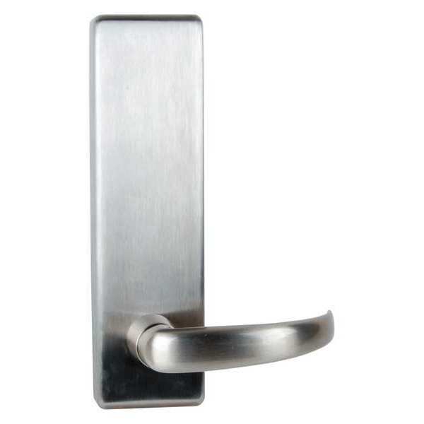 Dummy Trim, Lever, Quantum, Satin Chrome