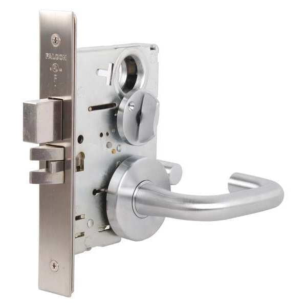 Lever Lockset, Mechanical, Privacy, Grd. 1