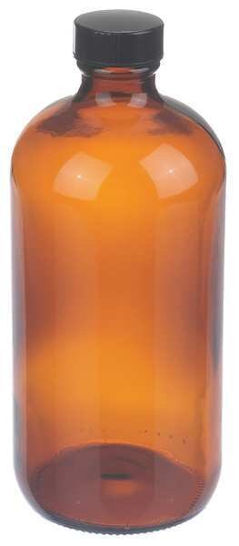 Boston Round Bottle, 16 oz, PK12