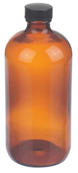 Boston Round Bottle, 16 oz, PK12
