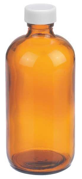 Boston Round Bottle, 8 oz, PK108