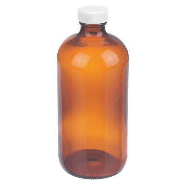 Boston Round Bottle, 16 oz, PK60