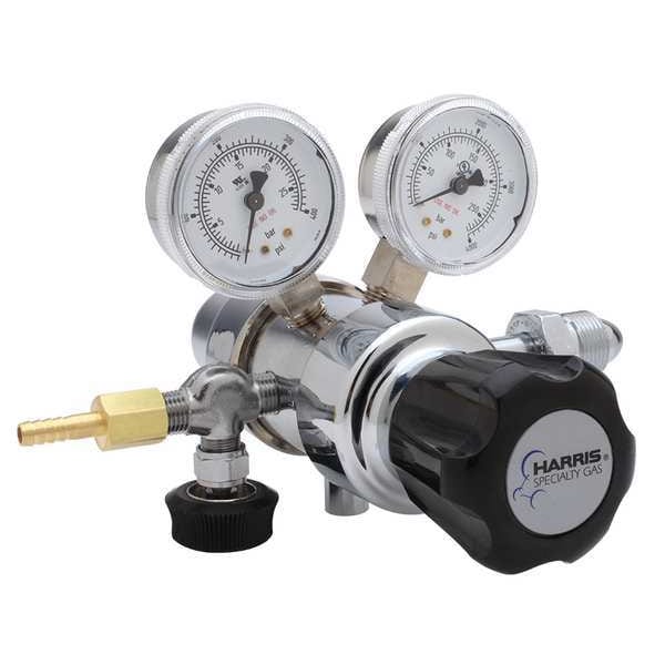 Specialty Gas Regulator, Two Stage, CGA-346, 0 to 50 psi, Use With: Medical Air