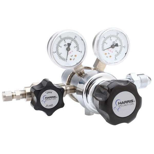 Specialty Gas Regulator, Two Stage, CGA-320, 0 to 125 psi, Use With: Carbon Dioxide