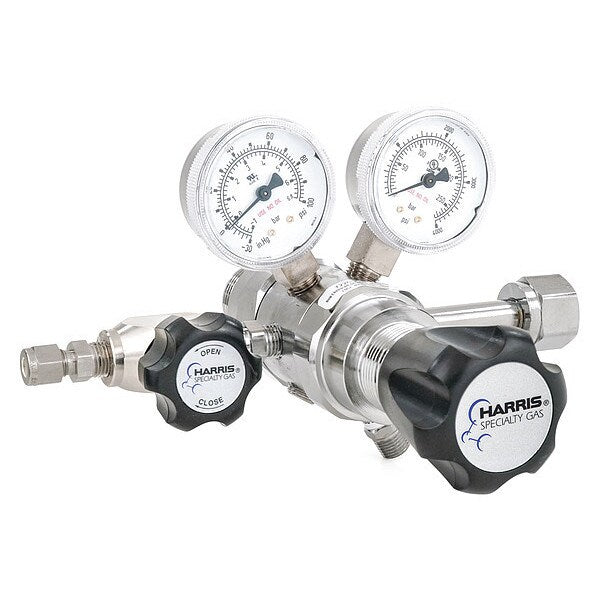 Specialty Gas Lab Regulator, Two Stage, CGA-320, 0 to 50 psi, Use With: Carbon Dioxide