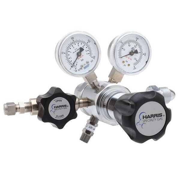 Specialty Gas Regulator, Two Stage, CGA-326, 0 to 125 psi, Use With: Nitrous Oxide