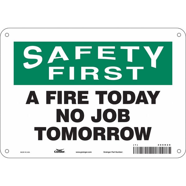 Safety Sign, 10