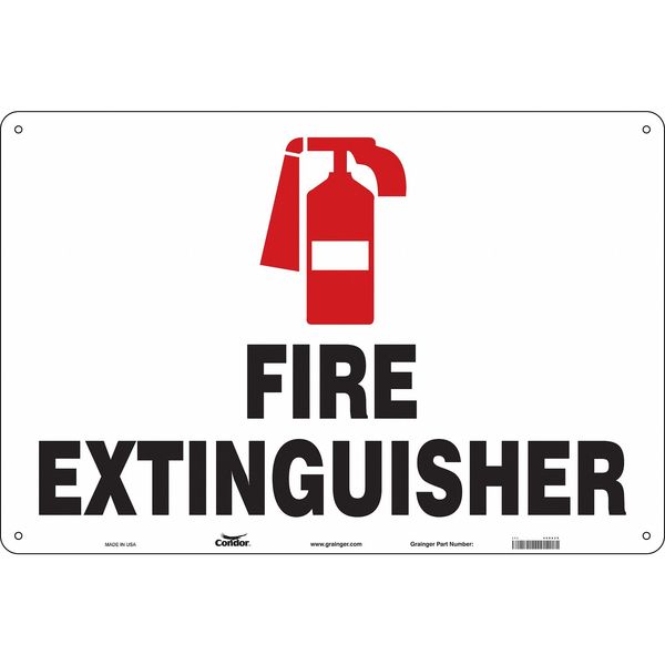Safety Sign, 24 in Height, 36 in Width, Polyethylene, Horizontal Rectangle, English
