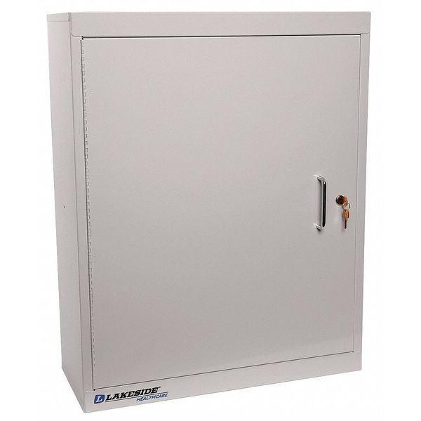 Narcotics Cabinet, (3) Shelves, (1) Door, (1) Lock - Beige
