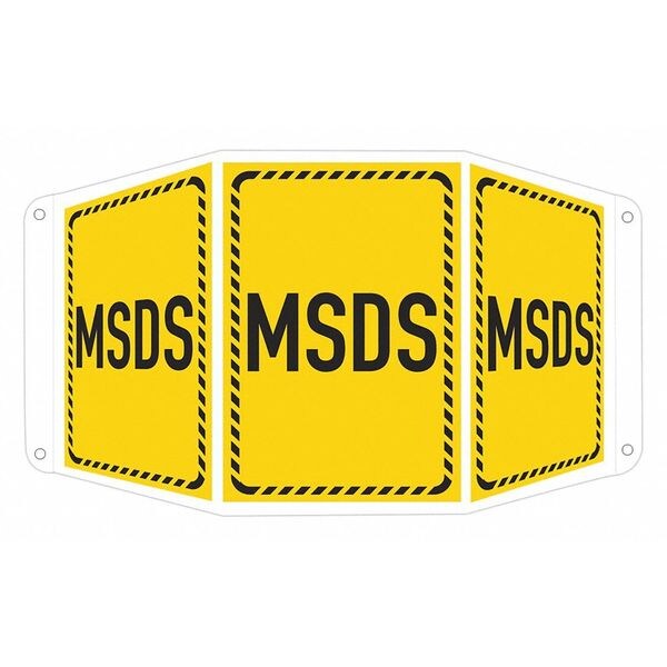Safety Sign, 10 inx17 1/2 in, Aluminum