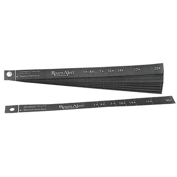 Resident Wristbands Sizing Tool, Gy, PK100