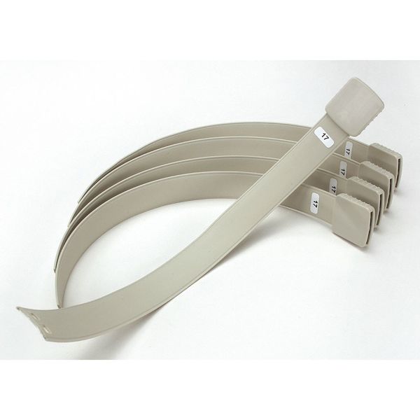 Wrist Strap, Gray, PK5