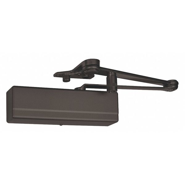 Manual Hydraulic Sargent 1431 Door Closer Heavy Duty Interior and Exterior, Dark Bronze