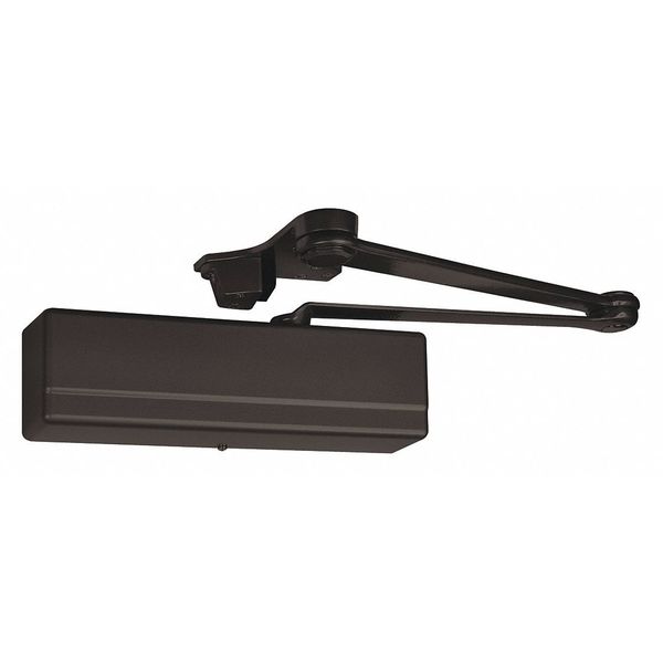 Automatic/Manual Hydraulic Sargent 1431 Door Closer Heavy Duty Interior and Exterior, Dark Bronze