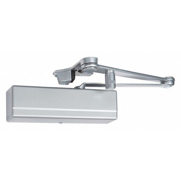 Manual Hydraulic Sargent 1431 Door Closer Heavy Duty Interior and Exterior, Silver