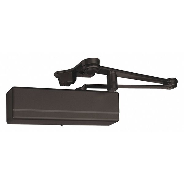Automatic/Manual Hydraulic Sargent 1431 Door Closer Heavy Duty Interior and Exterior, Dark Bronze