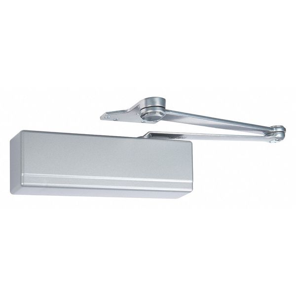 Manual Hydraulic Sargent 1431 Door Closer Heavy Duty Interior and Exterior, Silver
