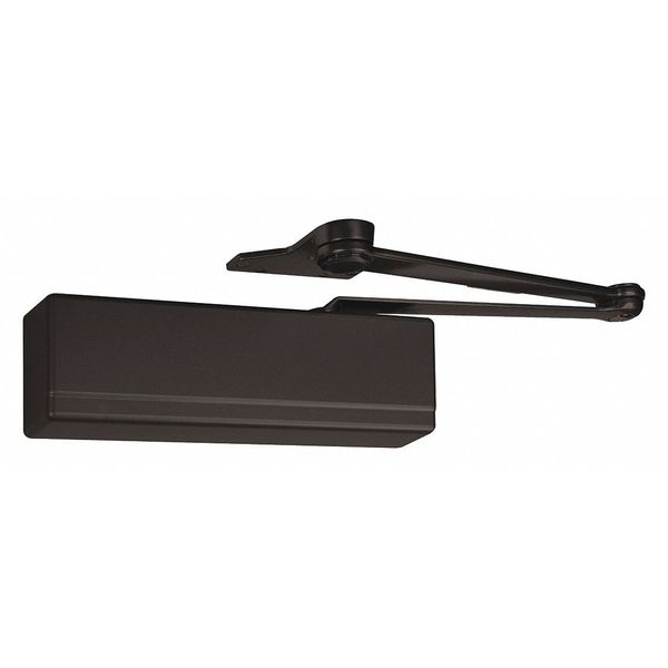 Automatic/Manual Hydraulic Sargent 1431 Door Closer Heavy Duty Interior and Exterior, Dark Bronze