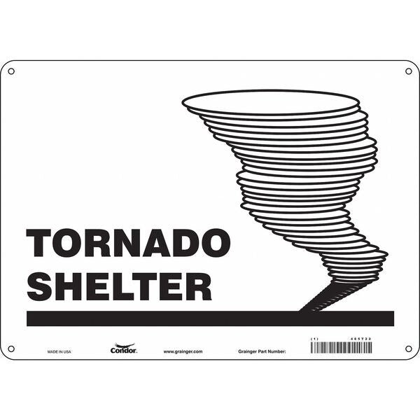 Safety Sign, 10 in Height, 14 in Width, Polyethylene, Horizontal Rectangle, English, 465T22