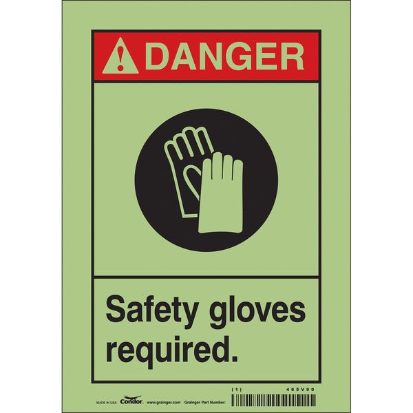 Safety Sign, Personal Protection, 10
