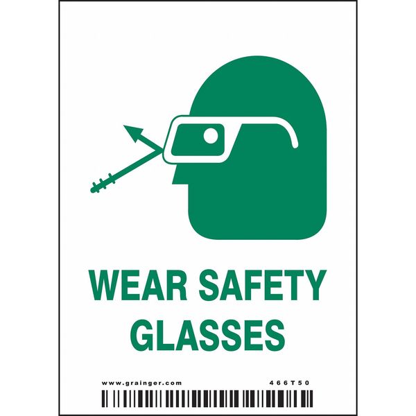 Safety Sign, 2-7/8