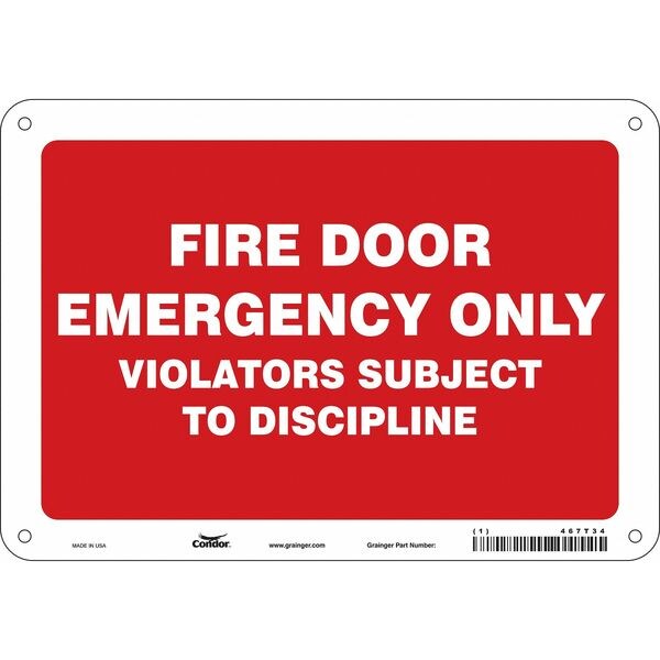 Emergency Exit Floor Sign, 10