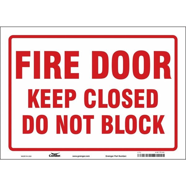 Emergency Exit Floor Sign, 14