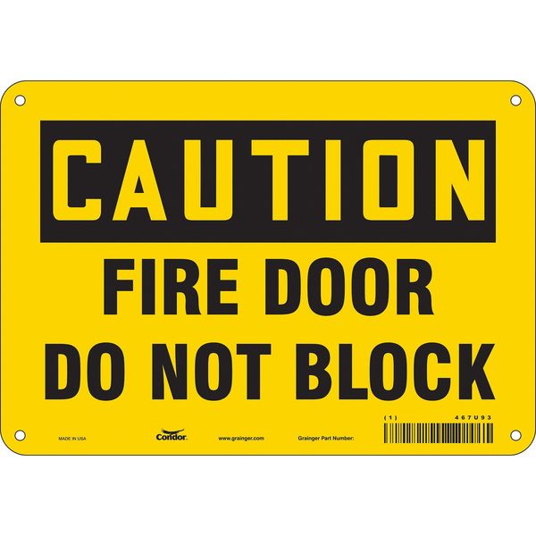 Emergency Exit Floor Sign, 10