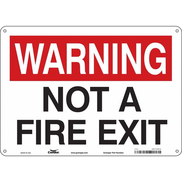 Emergency Exit Floor Sign, 14