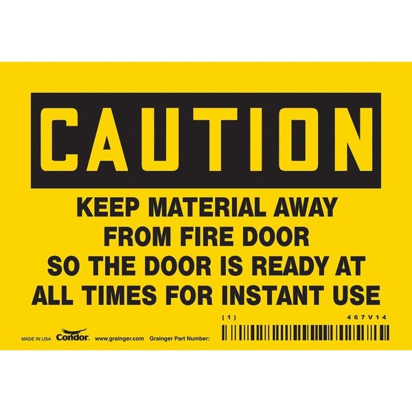 Emergency Exit Floor Sign, 5