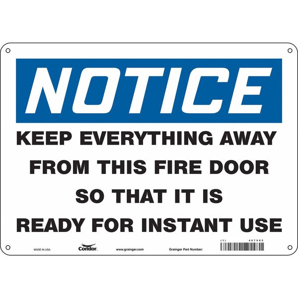 Emergency Exit Floor Sign, 14