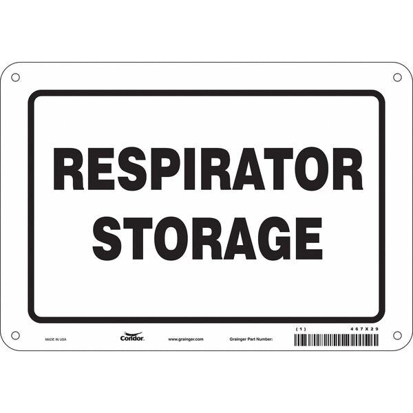 Safety Sign, 7 in Height, 10 in Width, Polyethylene, Vertical Rectangle, English, 467X29