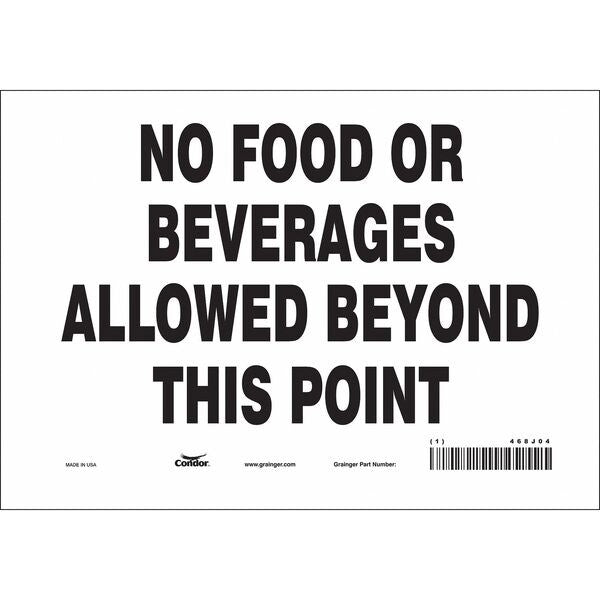 Safety Sign, 7 in Height, 10 in Width, Vinyl, Vertical Rectangle, English, 468J04