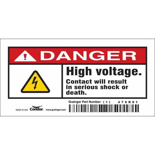 Safety Sign, 4-1/2
