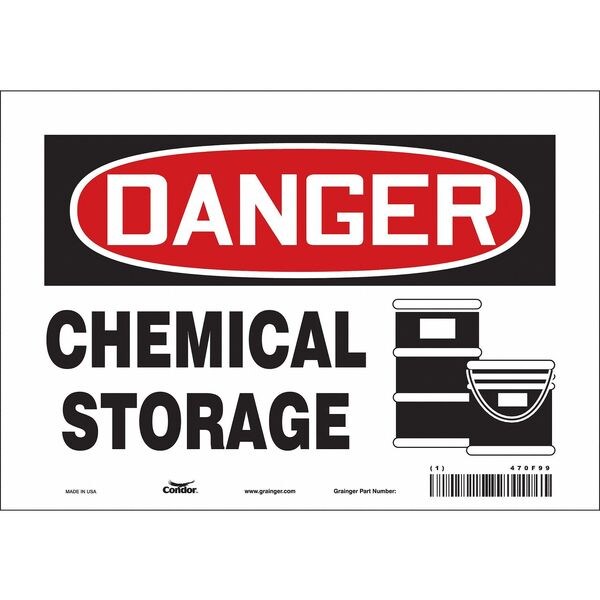Safety Sign, 7 in Height, 10 in Width, Vinyl, Vertical Rectangle, English, 470F99