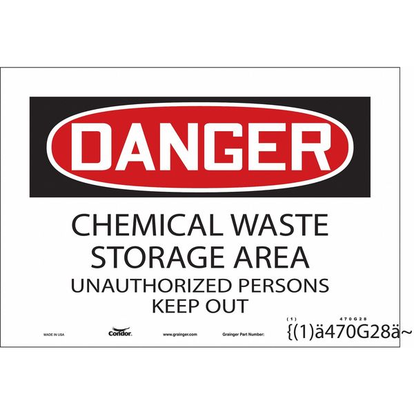 Safety Sign, 7 in Height, 10 in Width, Vinyl, Vertical Rectangle, English, 470G28