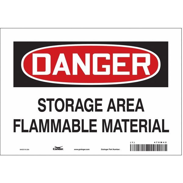 Safety Sign, 7 in Height, 10 in Width, Vinyl, Vertical Rectangle, English, 470M42