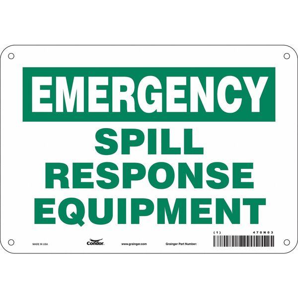 Safety Sign, 7 in Height, 10 in Width, Polyethylene, Vertical Rectangle, English, 470N03