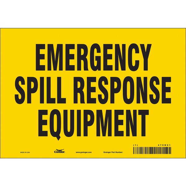 Safety Sign, 7 in Height, 10 in Width, Vinyl, Vertical Rectangle, English, 470N21