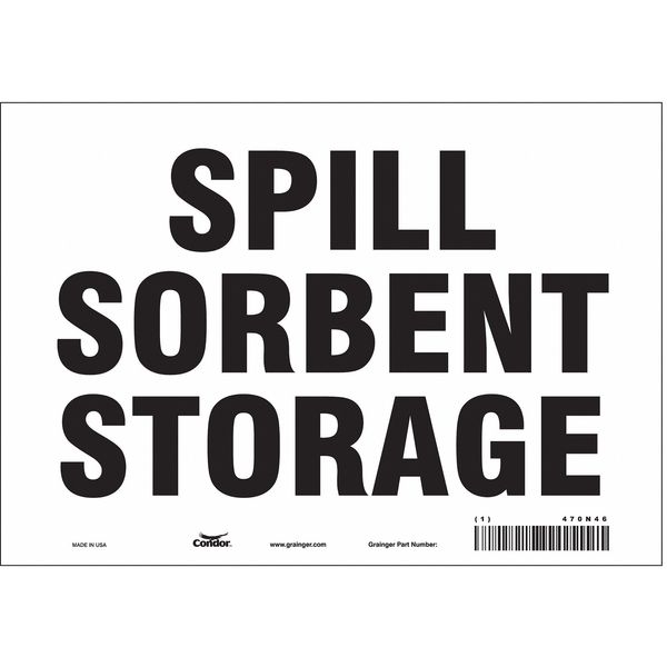 Safety Sign, 7 in Height, 10 in Width, Vinyl, Vertical Rectangle, English, 470N46