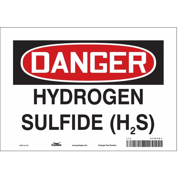 Safety Sign, 7 in Height, 10 in Width, Vinyl, Vertical Rectangle, English, 470V01