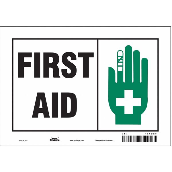 First Aid Sign, 10