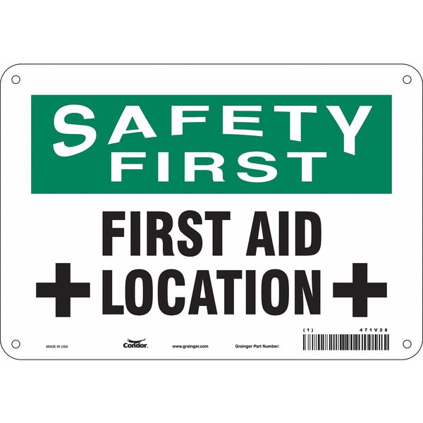 First Aid Sign, 10