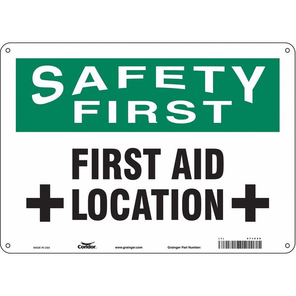 First Aid Sign, 14